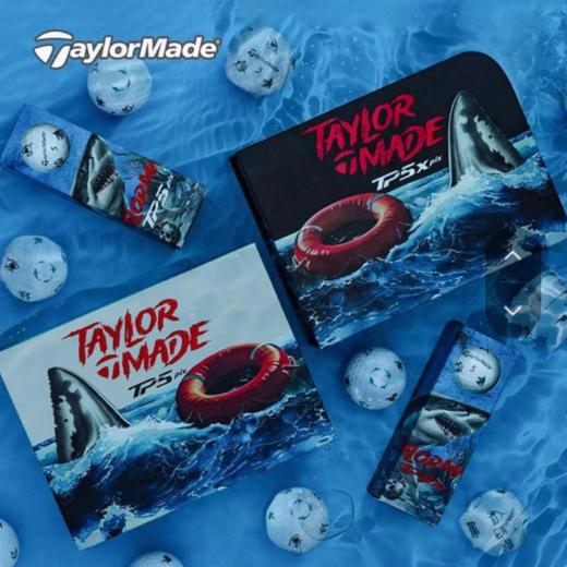 TaylorMade泰勒梅高尔夫球TP5X Pix3.0 SHARK鲨鱼限量golf五层球 商品图0