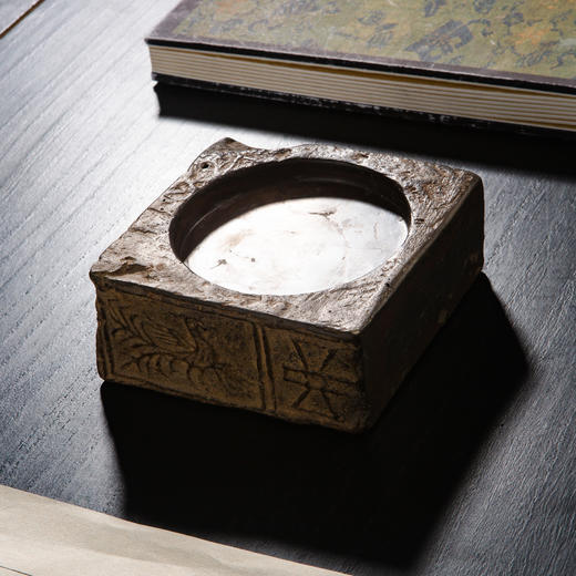 汉晋“精巧凤凰纹”古砖制砚 商品图8