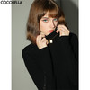 COCOBELLA[72支3股100%水溶羊毛]细腻针织衫打底毛衣MZ3117-2 商品缩略图0