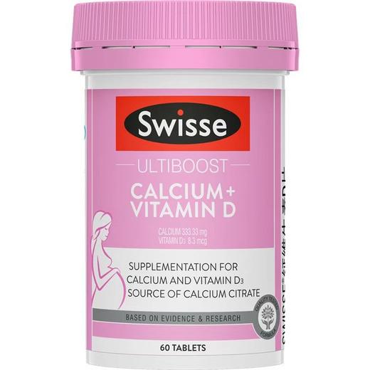 Swisse斯维诗孕妇钙宝妈娘娘钙维生素D片妈妈备孕柠檬酸钙VD 孕期哺乳期营养  国产 商品图3