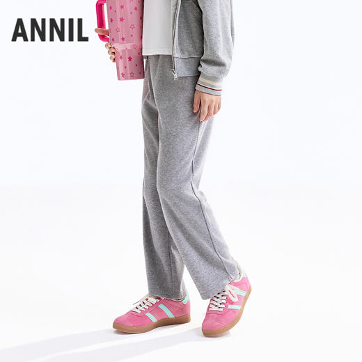 【实体店同款】女童全腰针织裤秋季新款安奈儿童装AG536004 商品图0