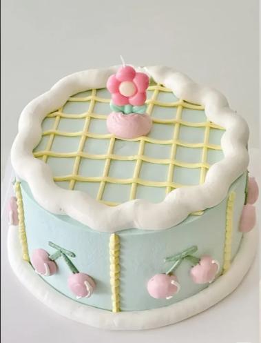 花朵蜡烛樱桃简约复古-低糖处理无添加 商品图0