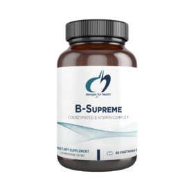 DFH超级维生素B族复合B-Supreme健康设计高效活性叶酸B族VB维B【个别漏粉，介意勿拍】