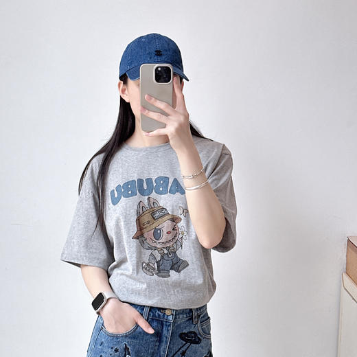 圆领短袖T恤百搭显瘦短袖上衣短袖T 商品图4