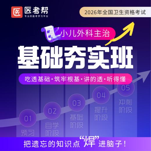 2026年小儿外科主治【相关专业知识】 商品图0