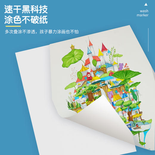 超模君120色桶装马克笔 万物皆可画 涂色不破纸 商品图6