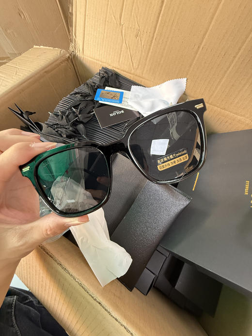 正品男女同款暴龙高清偏光防晒太阳墨镜 商品图11