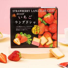 解忧杂货铺日光 猫舌饼干95g（草莓味）