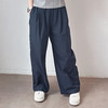 新款高腰宽松显瘦垂感裤子休闲裤 商品缩略图5