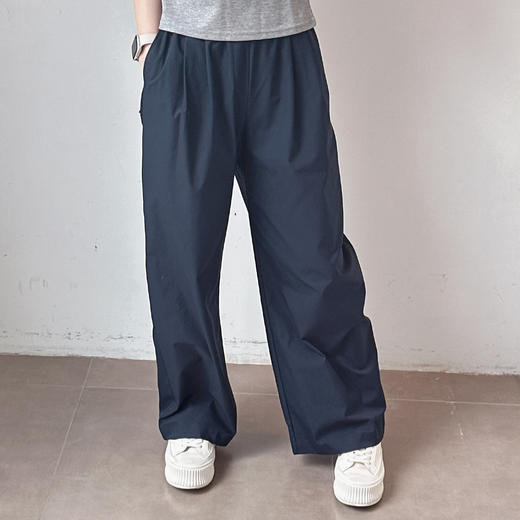 新款高腰宽松显瘦垂感裤子休闲裤 商品图5