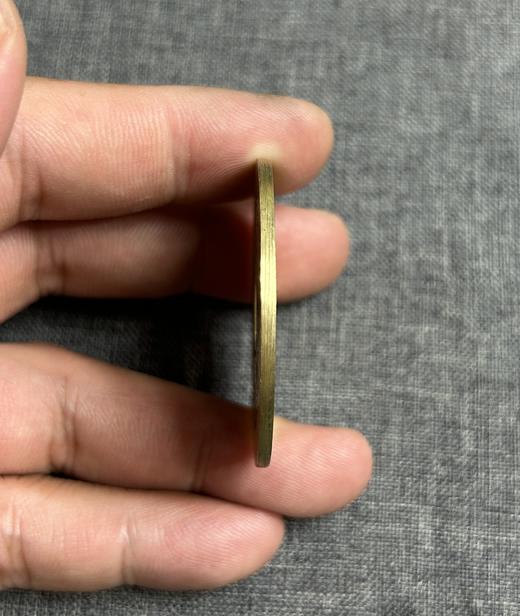 老铜古法翻砂铸造龙凤花钱 商品图4