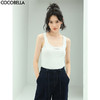 COCOBELLA前后U领字母印花背心女可外穿混搭打底小吊带VT601 商品缩略图0