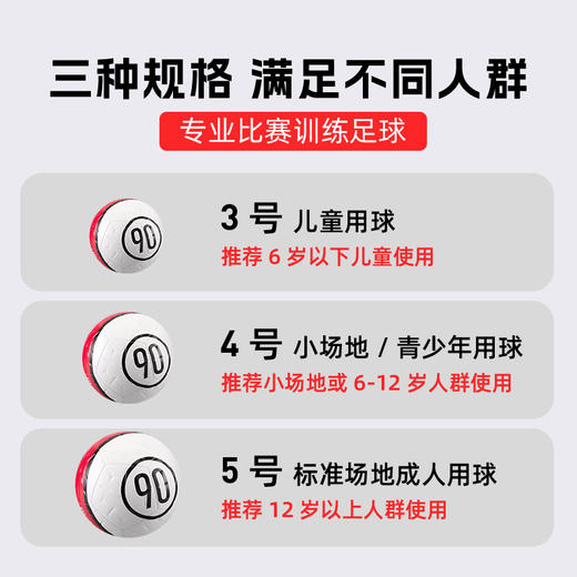 小李子NIKE耐克25足球3号4号5号机缝比赛训练足球成人IH7531-100 商品图4