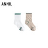 【实体店同款】男童中袜两双装秋季新款安奈儿童装JB537490 商品缩略图1