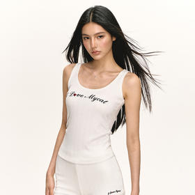 Ariseism 美式复古白色吊带短裤套装女夏季新款两件套