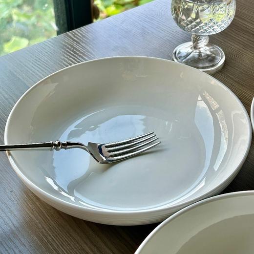 【清仓特价29.9元4个】【简约复古】梦境流光系列8.5英寸霜月深盘 4个 商品图1