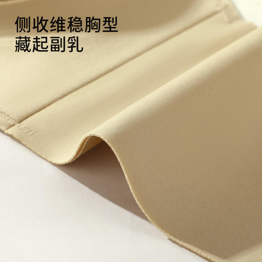 琉璃辰光 舒适文胸(VIP)【双重反重力提拉】缎面无痕收副乳防下垂薄款大胸显小文胸 商品图5