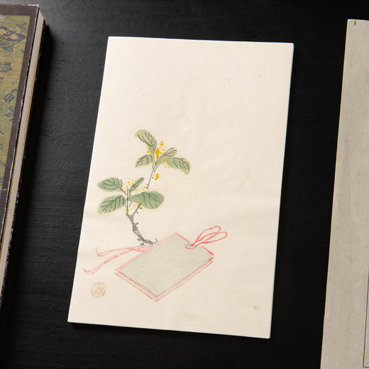 70-80年代荣宝斋制套色木版水印信笺 商品图9