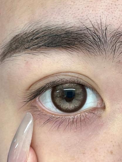 HUOHUOCON 松饼蛋糕心 半年抛 两片 14.2mm 参考着色 13.4mm 基弧 8.5 含水 40% 新锐国货 商品图2