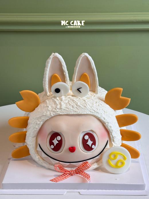 labubu /拉布布巨蟹座蛋糕（白橘色） 商品图0
