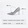 【云粉节】BF楼westory25秋季新款尖头V口拼接高跟鞋 商品缩略图4
