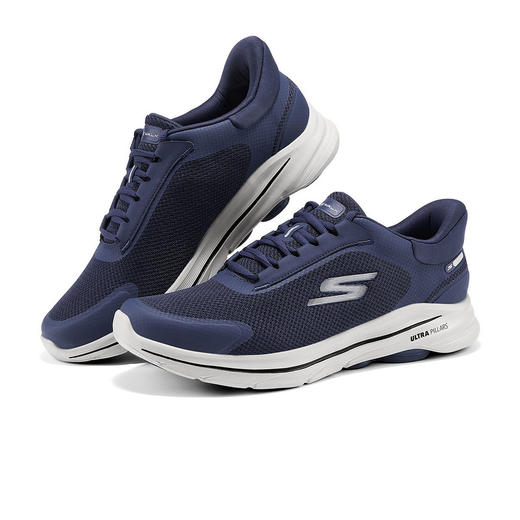 【云粉节】7楼斯凯奇Skechers 男士GO WALK8闪穿绑带健步鞋216776吊牌价749元 商品图4