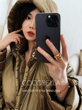 COCOBELLA安心可溯源90绒石墨烯蓄热保暖长款羽绒服DC0001