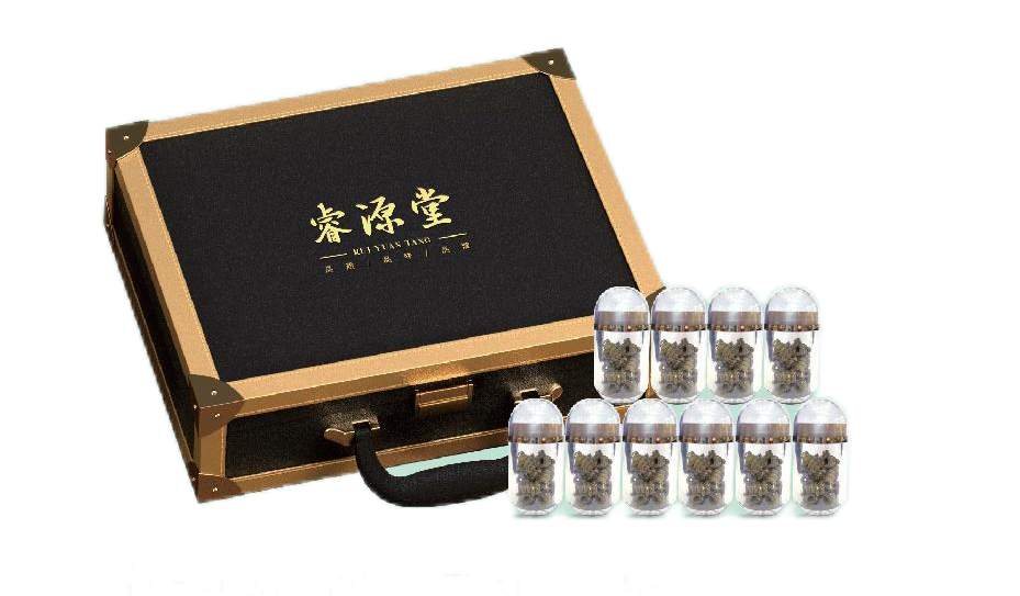 睿源堂精选中铁皮石斛（安徽）15g*10支（黑皮箱）