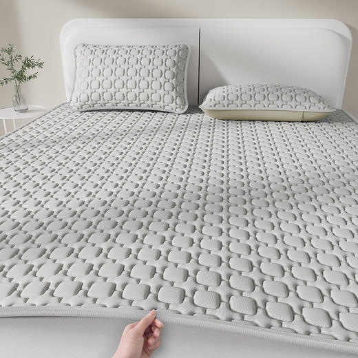 A类加厚12mm乳胶凉席 【冰凉体验❄️】挑战40℃高温不怕热！A类抗菌+可机洗，睡出清凉好睡眠✨ 商品图3