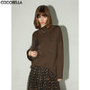COCOBELLA【旷野美拉德】高领毛衣细针羊毛混纺针织衫MZ7067 商品缩略图0