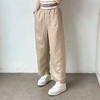 高级亚麻雾霾蓝直筒休闲裤 商品缩略图7