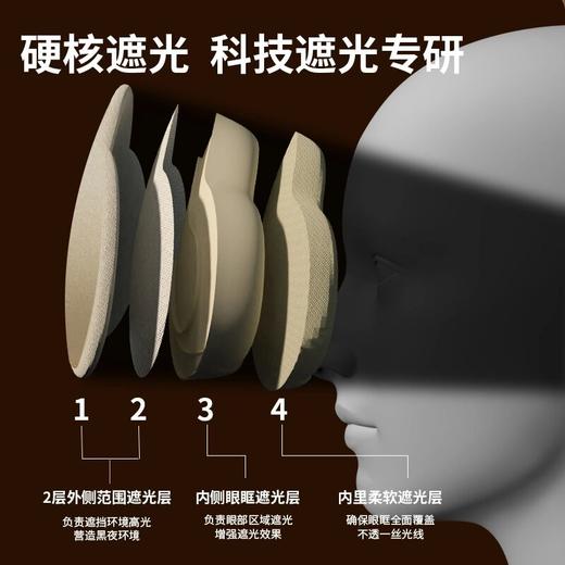 和正旅行套装遮光眼罩充气魔术贴护颈颈托便携收纳差旅出行礼盒  BBJ 商品图4