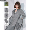 COCOBELLA[100%莱赛尔]复古水洗牛仔衬衫女25早春休闲衬衣DN0051 商品缩略图0