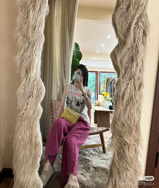 外贸原单100%汉麻七色女裤哈伦裤063006 商品图4