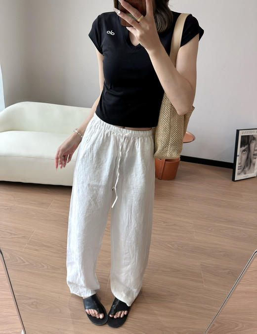 外贸原单100%汉麻七色女裤哈伦裤063006 商品图1