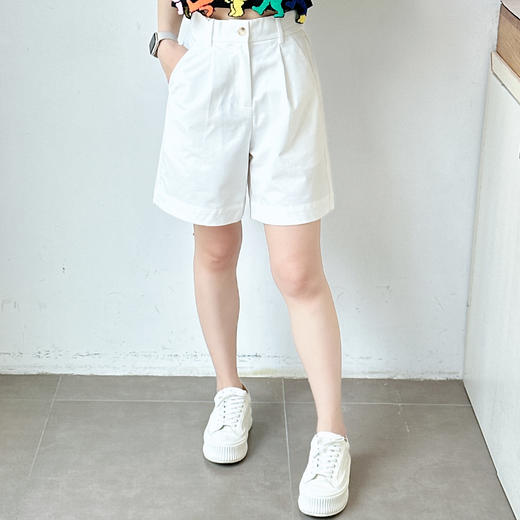 夏薄款直筒裤休闲阔腿短裤 商品图2