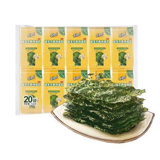 MM 山姆 益生元岩烧海苔 150g（20袋） 商品图0