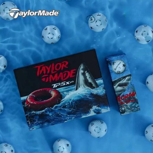 TaylorMade泰勒梅高尔夫球TP5X Pix3.0 SHARK鲨鱼限量golf五层球 商品图2