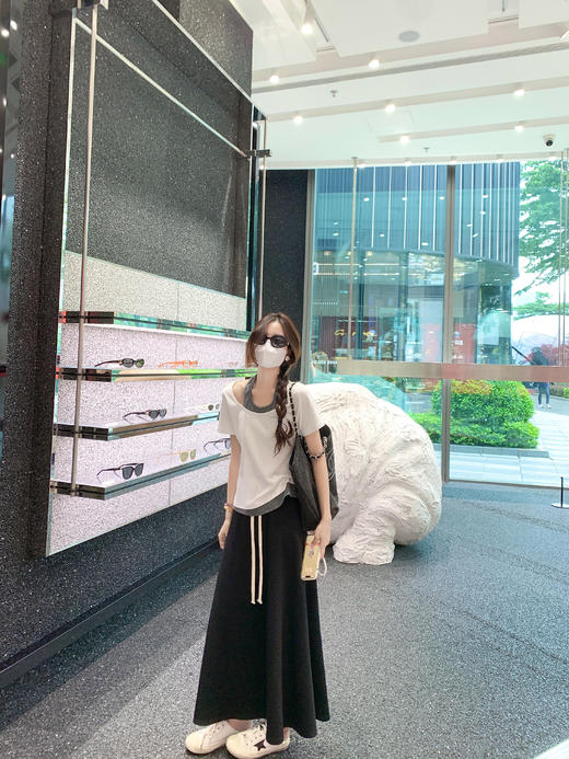 <曾小咸推荐>现货秒杀 ！微信超特价 2色假两件挂脖短袖T 日常109.99 立减60 秒杀49.99！休闲裤秒杀79.99！ 商品图14