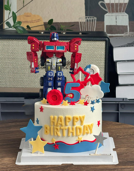 变形金刚机器人蛋糕 商品图0