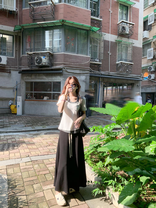 <曾小咸推荐>现货秒杀 ！微信超特价 2色假两件挂脖短袖T 日常109.99 立减60 秒杀49.99！休闲裤秒杀79.99！ 商品图10