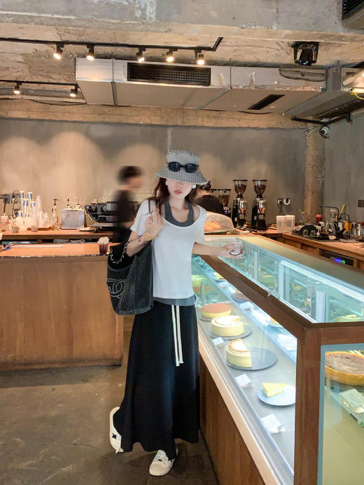 <曾小咸推荐>现货秒杀 ！微信超特价 2色假两件挂脖短袖T 日常109.99 立减60 秒杀49.99！休闲裤秒杀79.99！ 商品图9