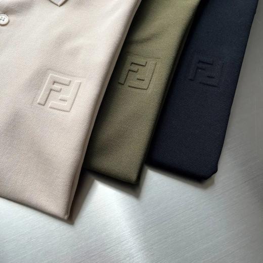 FEND1双F压花简标休闲POLO衫 商品图4
