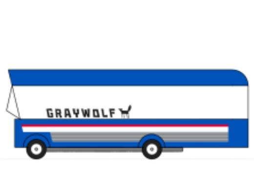 CandyCar木质手工小车--格雷沃夫巴士 商品图0