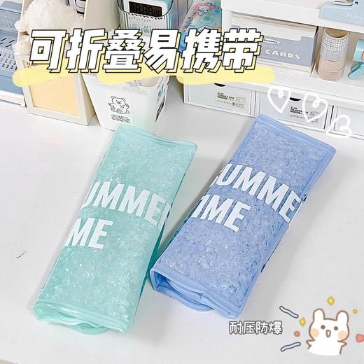 【超模君福利 9.9抢德国黑科技冰晶坐垫】夏天多场景冰感降温 坐垫/沙发垫/睡垫/汽车垫 稳定冷感因子 耐磨防水 可折叠揣兜走 商品图4