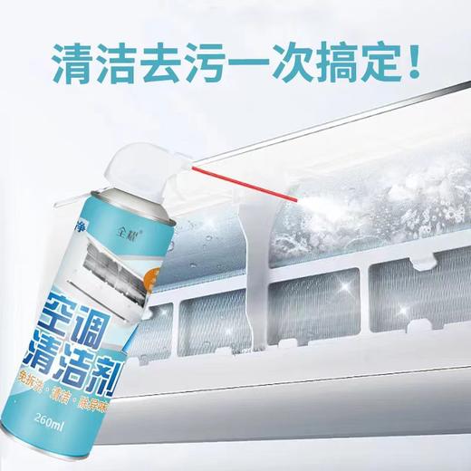 【15.8发2瓶空调清洁神器】全耀空调清洁剂 免拆清洗 银离子成分 深层清洁 除jun消臭 无毒无害环保安全 操作简单，30分钟翻新一台空调 商品图1