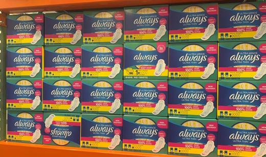 特价！Always超薄加长（200片护垫/76片夜用/88片日用）卫生巾 加倍吸收型不含荧光剂 温哥华直邮 商品图4