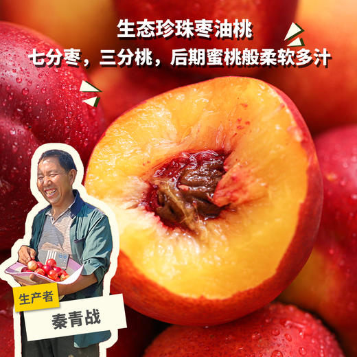 生态珍珠枣油桃 | 合作生产*Eco-pearl nectarine |  Partner Production 商品图0