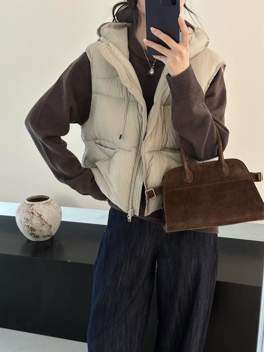 反季清仓❗️松软似泡芙❗鹅绒羽绒马甲 商品图5