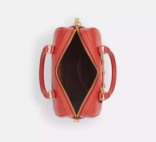 好折！Coach砖红色复古波士顿包带链条 好折只要￥1650直邮到手 商品图2